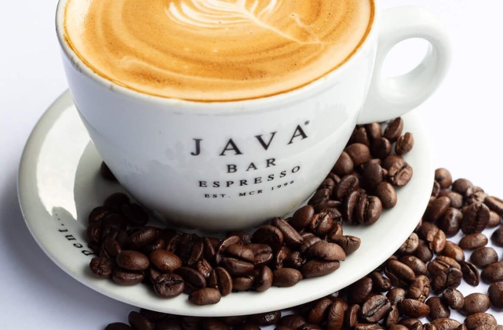 java latte with coffee beans - nootropics